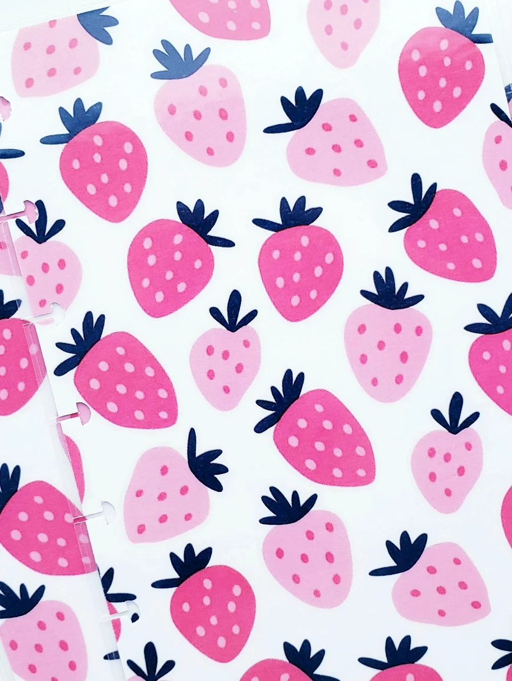 Strawberry Pink Girly Planner Happy Planner Classic Size Set